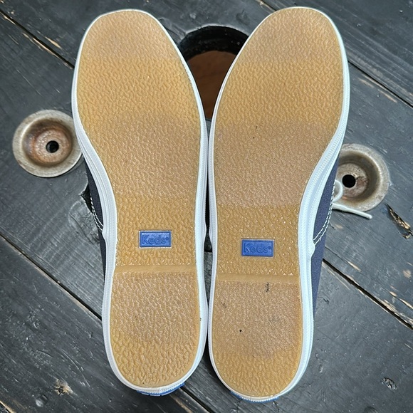 Keds Women's Champion Canvas Lace Up Sneaker - Navy Canvas - Picture 9 of 13